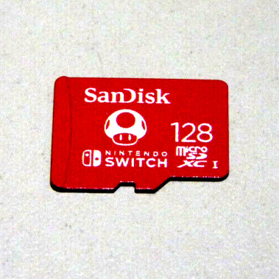 128GB SAN DISK MICRO SD KARTE Speicherkarte Nintendo Switch XC I Sandisk