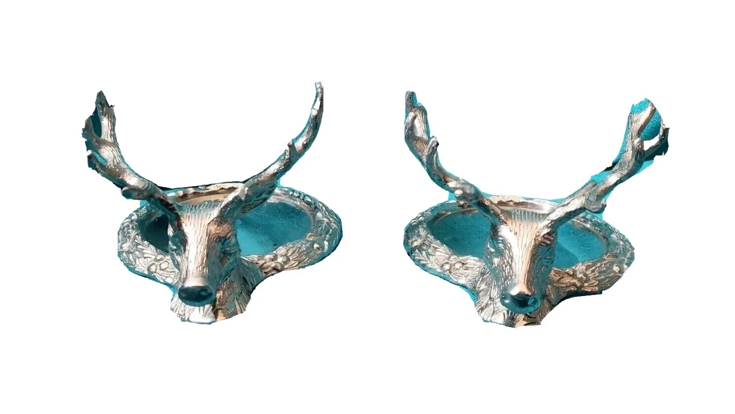 Portavelas y accesorios de metal para lodge