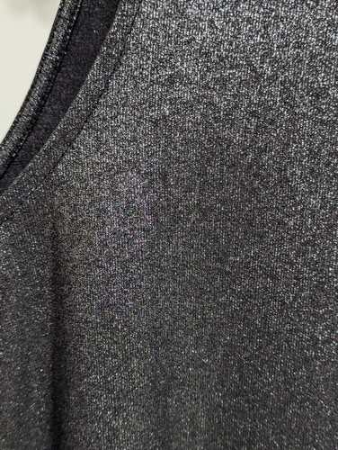 Camicia swing top senza maniche Lane Bryant Plus in metallo taglia 26/28 finto collo - Foto 7 di 10