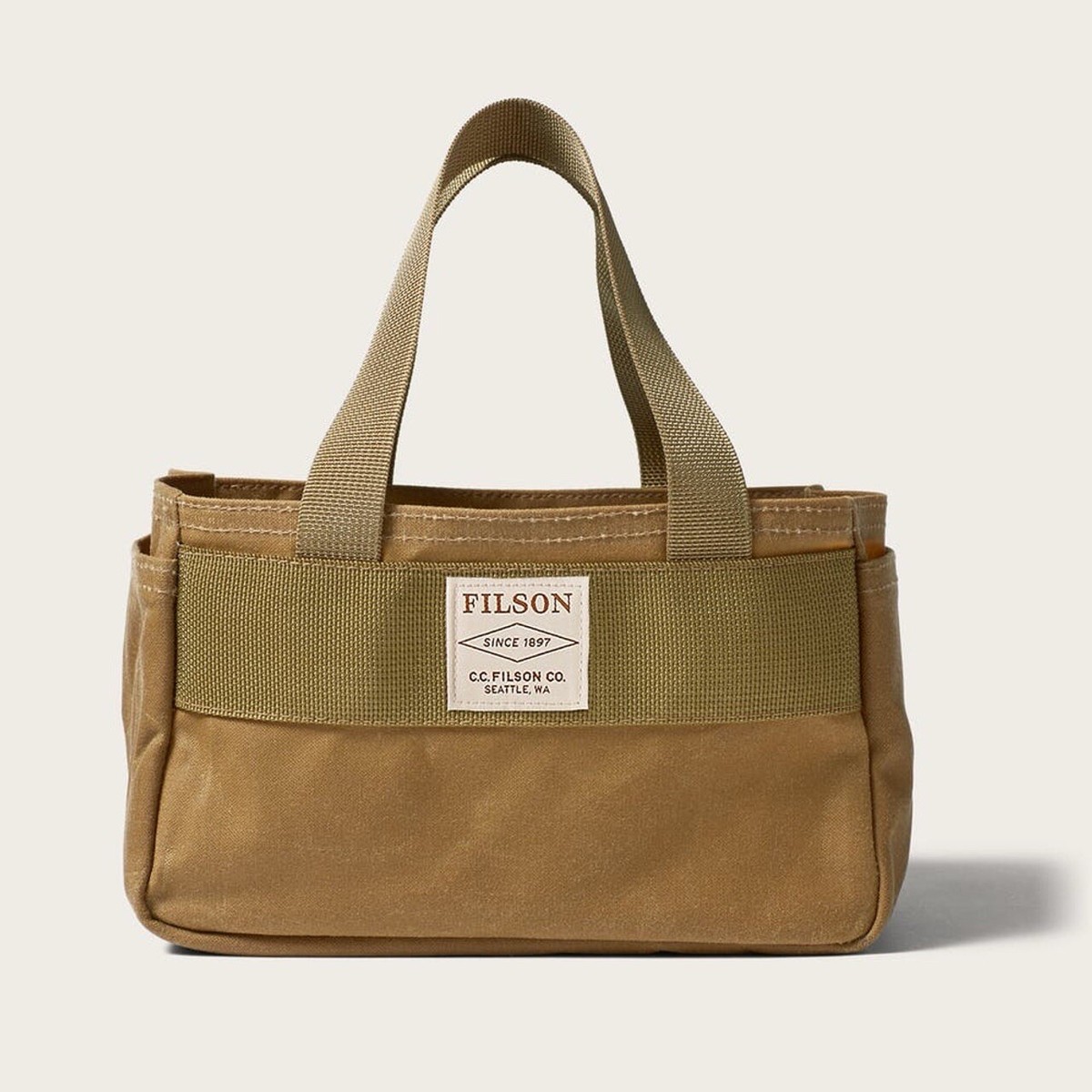 FILSON カーキ　ショットガンバッグ 　アメリカ製 Filson Rugged Twill Shooting Bag | Made in USA | Vintage Old