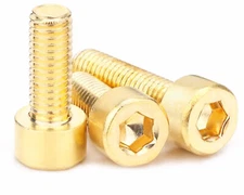 M3-M12 Solid Brass Socket Head Cap Screw Allen Hex Set Bolts