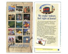 Vintage 1999 South Carolina Official Road Map   State Highway Department