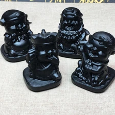 Natural obsidian Tang's monk Monkey King Pig eight quit Sandmonk crystal healing