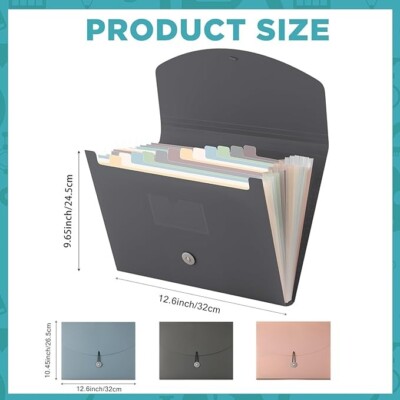 AmazonBasics PBH2558 Expanding Organizer File Folder - 2 Pack