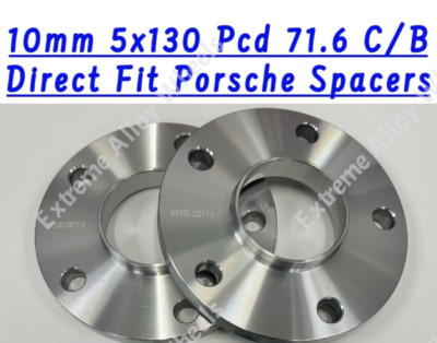 Alufelgen Spurverbreiterung 10mm passend für Porsche 911 996 997 Coupe 5x130 71,6