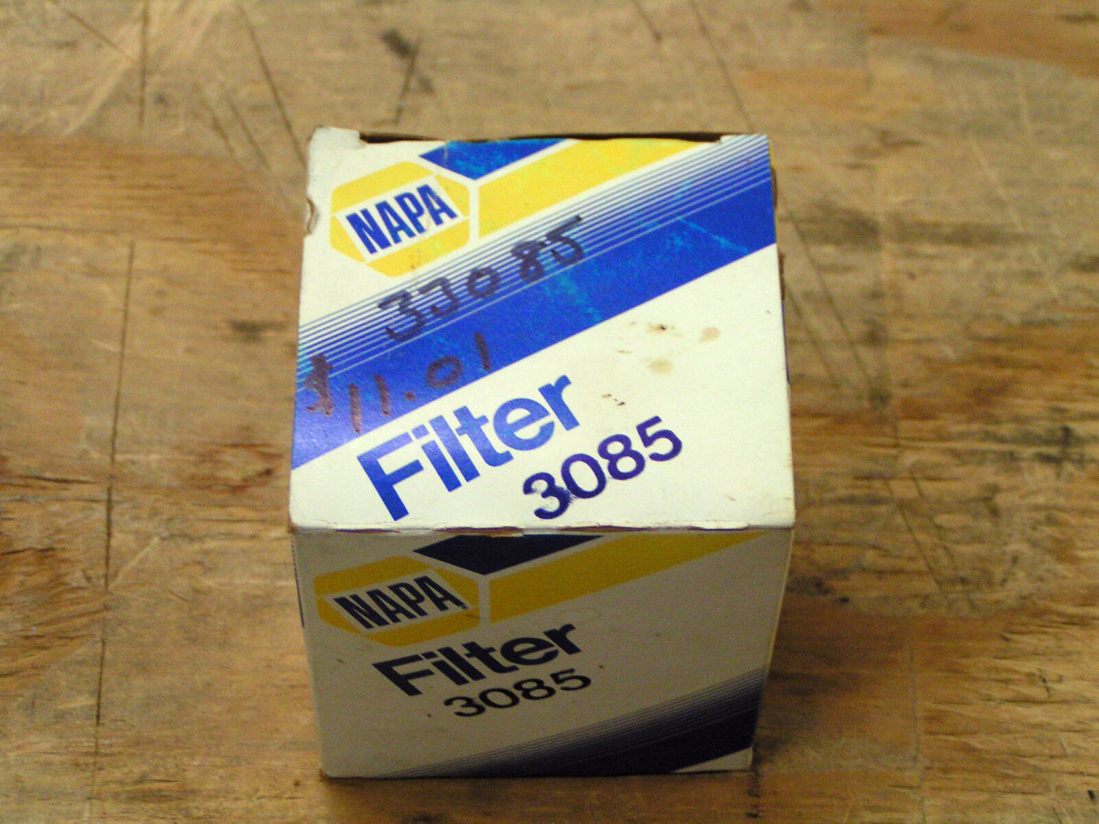 NAPA/WIX IN-LINE PLASTIC FUEL FILTER - NAPA#3085/WIX#33085 - NEW IN OEM BOX