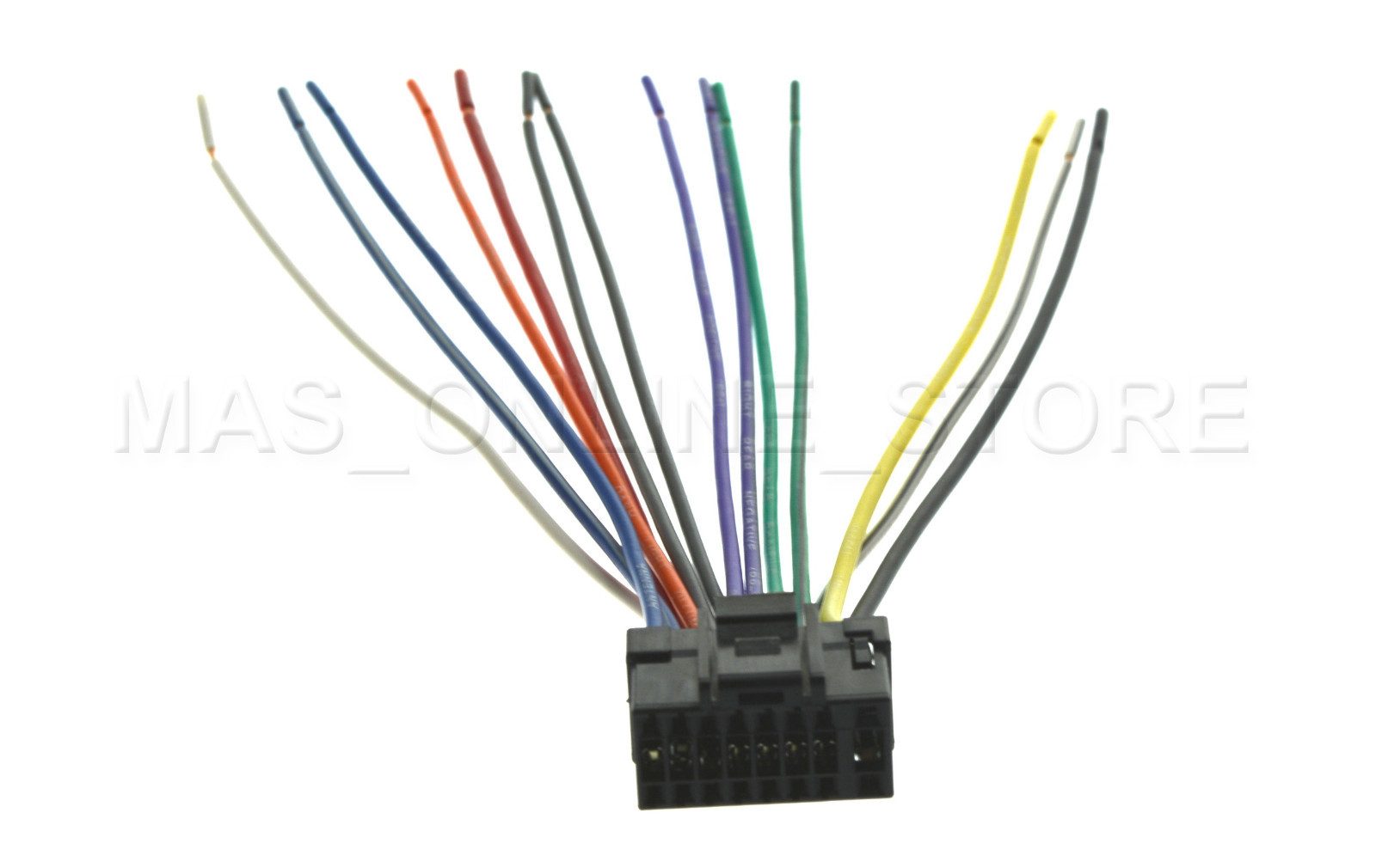 WIRE HARNESS FOR ALPINE CDE-153BT UTE-62BT CDE-SXM145BT CDE164BT UNITS  W3