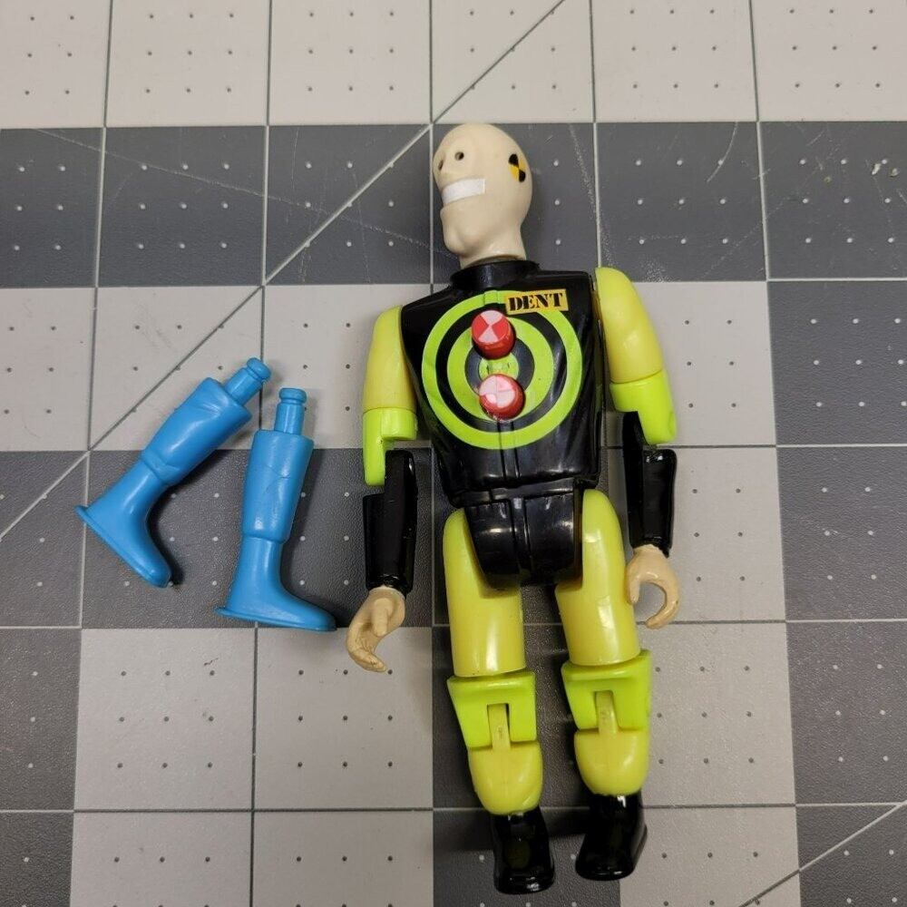 The Incredible Crash Dummies Dummy Dent Pro-Tek Suit Action Figure Tyco 1992 Vtg