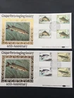 GB-FDC's (2) 26th January 1983-GUTTER PAIRS