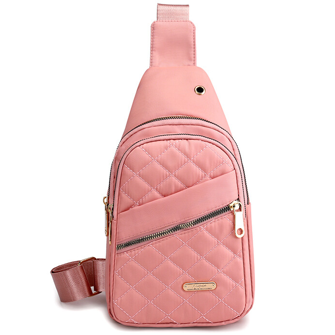 Sac Banane Femme, Sacoche De Sport Légère En Toile Oxford, Idéale Pour Voyager, Randonner Ou Un Usage Quotidien (Absinthe)