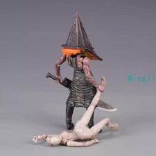 Figura Silent Hill 2 Figma SP055 Cabeza de Pirámide SP061 Cabeza de Burbuja Enfermera Modelo Juguetes