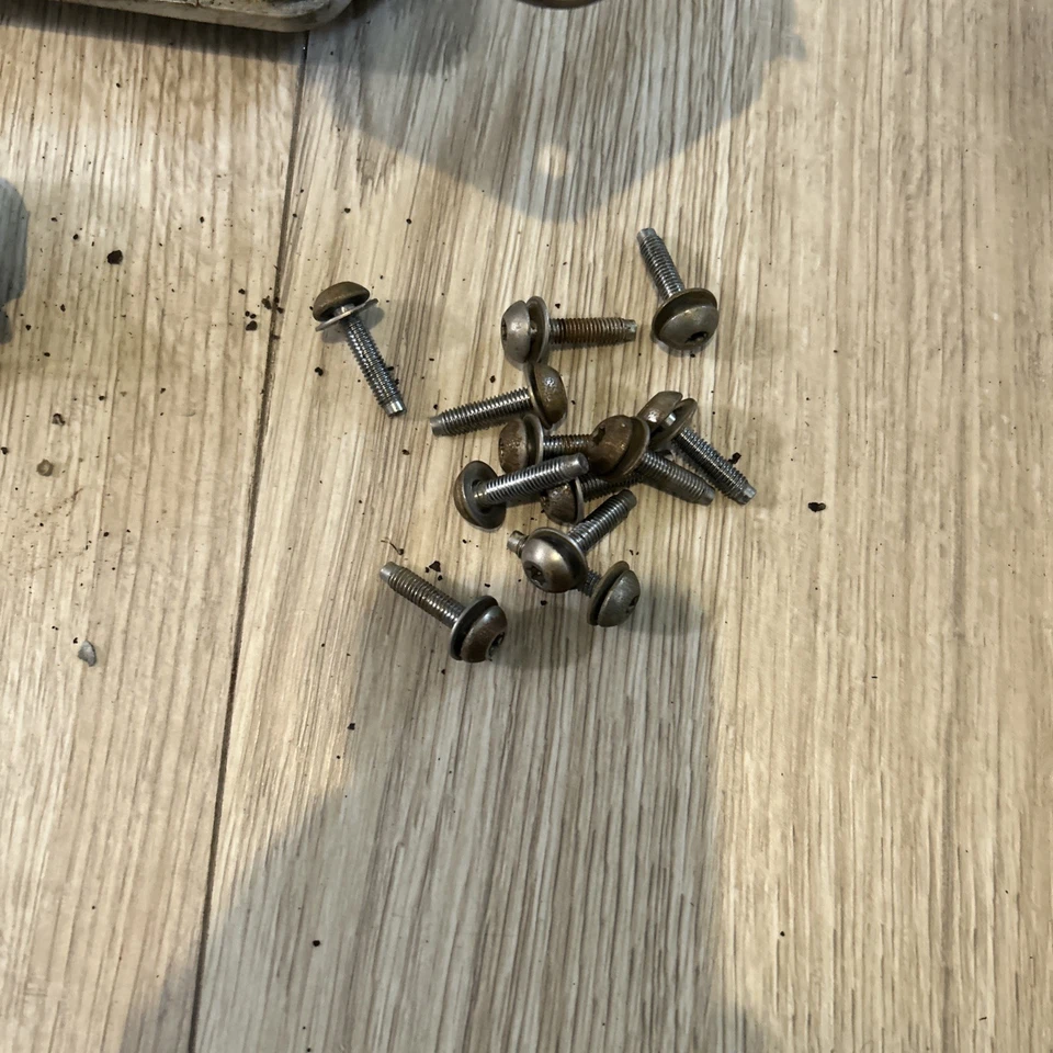 1980-1997 F150 F250 F350 BRONCO ESPEJOS RETROVISORES LATERALES ACERO INOXIDABLE CROMO CAMIÓN CONJUNTO OEM Foto 4 de 4