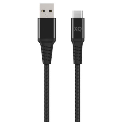 XQISIT 2m USB-A auf USB-C 3.0 Schnell-Ladekabel Kabel Datenkabel Handy Tablet PC