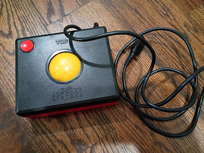 WICO Command Control Trackball 9 pin Wired Track Ball (Atari/Commodore) * Tested