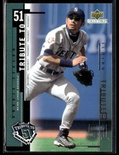 2001 Upper Deck Collectibles Ichiro Tribute to 51 #I7 Ichiro Suzuki Card 0302E