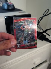 Brionna Jones 2025 Panini Prizm WNBA Red Pulsar Prizm /299 #107 Atlanta Dream