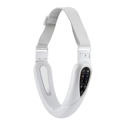 Rechargeable V Face Massager, Portable Facial Massage Device, LED Display, Facia