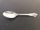 Wallace Grande Baroque Sterling 6-7/8" Oval Tea Dessert Spoon No Monogram