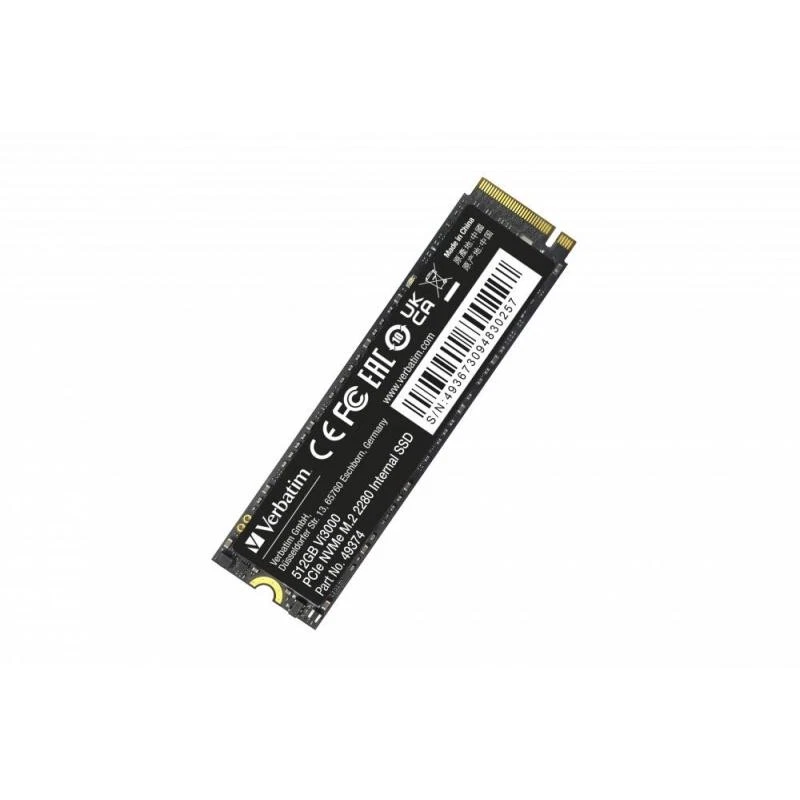 Verbatim Vi3000 PCIe NVMe M.2 SSD 512GB PCI Express 3.0 - Immagine 3 di 4