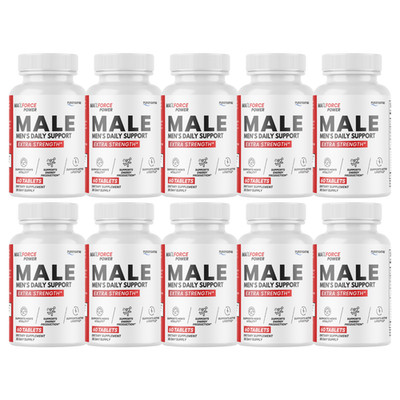 Max Force Power | Male Energy Support Dietary Supplement-60 Tablets | 10 Bottles