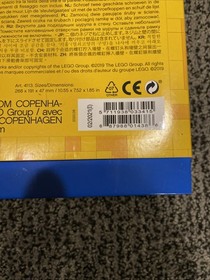 LEGO Classic Blue Picture Frame #4113 with Matting - NEW Fits 5" X 7" Photos