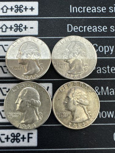 90% Trödel Silbermünzen 1 $ Nennwert gemischte Münzen Quarters, Dimes oder Half’s