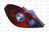 Prasco RüCkleuchte Links 3TüRer Dunkel FüR Opel Corsa D 06-14