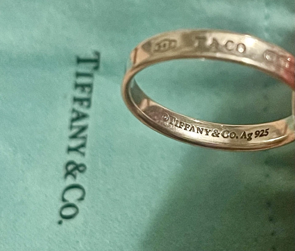 Tiffany 1837® Interlocking Circles Ring in Stirling Silver - 9 - Image 3 of 3