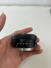 Used TTArtisan 27mm F2.8 Sony E Mount Mirrorless Camera Lens Front Rear Caps