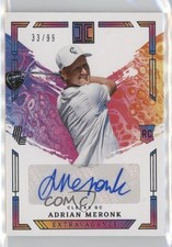 2024 Panini Impeccable LIV Golf Extravagance 33/99 Adrian Meronk Auto 6q5