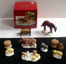 St Nicholas Square Farm Animals RETIRED 9 Piece set