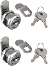 Cerraduras de caja de herramientas similares con llave de cerradura de leva de gabinete 2 piezas cilindro de 5/8" para camioneta pickup