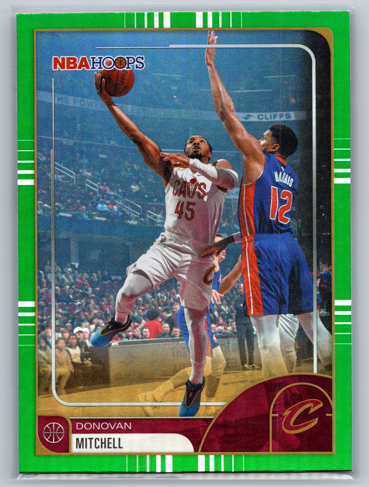 2024-25 NBA Hoops #76 Donovan Mitchell Green