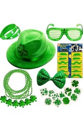 JOYIN 35 Pcs St. Patrick's Day Accessory Saint Patricks Party Favors with St...
