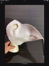 Halloween Plague Doctor Mask Steampunk Party Bird Long Nose Beak Cosplay Mask