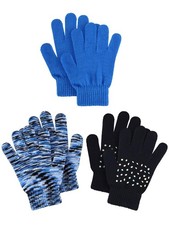 3 Pairs Kids Knitted Gloves Magic Winter 4 x 6 x 2 inches, Stylish Style