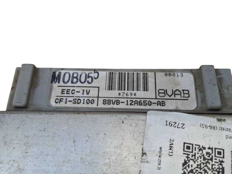 Ford Transit 1991 Petrol Engine Control Unit Module CF1SD100 72kW DMV11787 - Image 4 of 4