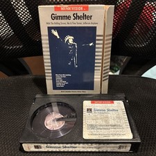The Rolling Stones Gimme Shelter 1970 BETA 1985 RCA Columbia Release RARE