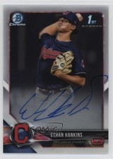 2018 Bowman Draft Chrome Draft Pick Auto Ethan Hankins #CDA-EH Auto 02l6
