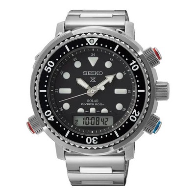 Seiko Prospex SNJ033P1 Diver Solar Arnie Digital Analog Dial Limited Edition