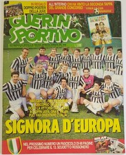 Guerin Sportivo 1993 n. 21 Juventus Vince Coppa Uefa Film del Campionato Poster