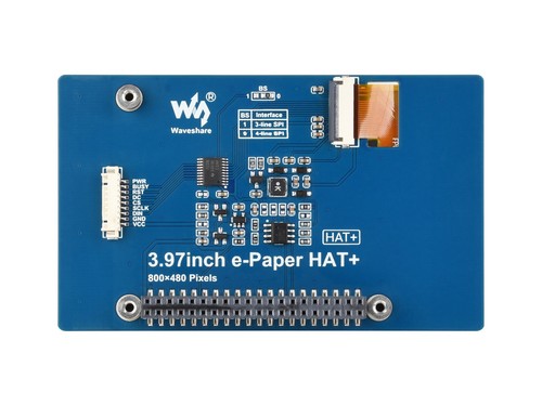 Waveshare 3.97inch E-Paper Display E-Ink Display 800×480 Pixels Black/White - 第 5/19 張圖片