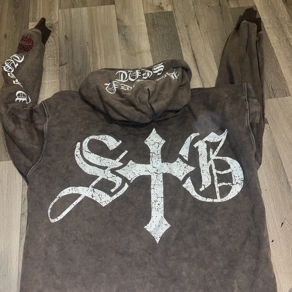 RARO %100 Vintage Años 90 Ed Hardy/Estilo Aflicción Foto 4 de 4