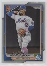 2024 Bowman Chrome Refractor 74/499 Francisco Lindor #35 3q5
