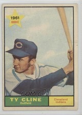 1961 Topps Ty Cline #421 0b2