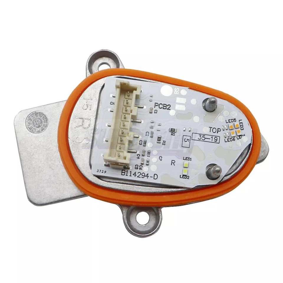 For BMW X1 F48 LCI 18-19 Pair LED Headlight Turn Signal DRL Source Module Unit - Image 4 of 4