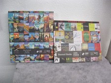 2 jigsaw puzzles - 1,000 piece - Banned Books & National Parks no. 14 - complete