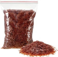 1.1 Lb/ 17.6 Oz Brown Shellac Flakes Shellac Finish for Home Wood Craft Decorati