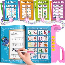 ABC Learning Sound Book for Toddlers 3  5   11.3 x x 1.02 inches, Pink