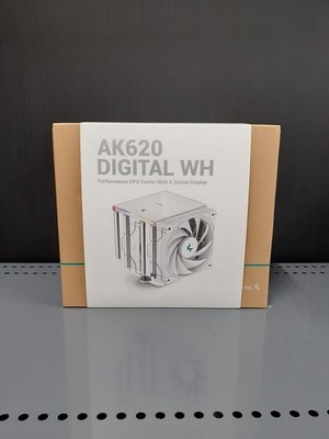 DEEPCOOL AK620 DIGITAL Dual Tower CPU Cooler with LCD Display   Used from Japan
